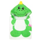 Dinosaur Beach Towel Hooded Beach Towel Soft Baby Bath Towel Bathrobe Cape