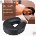 Massage Table Face Cradle Cushion Memory Foam For Comfort In Spa And Therapy