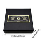 64 Pcs box Zimbabwe Animal One Hundred Trillion Dollars Coin With Iron Box Gift