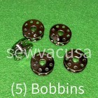  5  Bobbins Fits Singer Featherweight 221  222 301 301a  Bobbins  new     45785