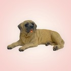 Mastiff Or Bullmastiff Dog Figure Statue Stone Resin 4 5  Conversation Concepts