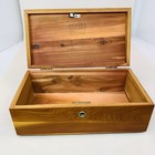 Vtg Lane Mini Cedar Chests Jewelry Box Hope Chest Keepsake Salesman Sample Texas