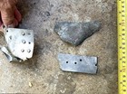 Three Titanium Hull  Relics From The Crashsite Of Sr-71 No  61-7 970 Lot 1156