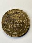 Rare Tiger Fuel Vintage Car Wash  Token Coin Brass Collectible Gas Gasoline  ua1