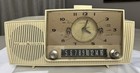 Vintage 1965 General Electric C-480b Am Tube Alarm Clock Radio   tested works   