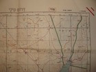 Rare 1956 Israel Israeli Army Military Map Sinai Egypt Air Force War Top Secret