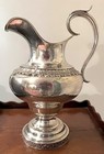 Antique Henry Haddock  Boston  Coin Silver Federal Era Wine Jug Pitcher Ewer