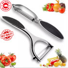 2 Stainless Steel Vegetable Peeler   Fruit Peeler Set - Non-slip  Potato Peeler