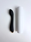 Brand New Black Silicone Vibrating Massager Rechargeable Version Adult Female