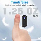 Used I3 4k Thumb Action Camera Small Body Camera With Spring Clip With 32g Sd