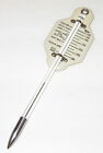 Vintage Taylor Roast Meat Thermometer C 1950   porcelained Steel   incl  Box  Skewer