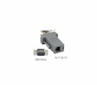 5 Pcs Db9 Male 9-pin Rs232 To Rj11 Rj12 6p6c Telephone Phone Line Adapter Lot