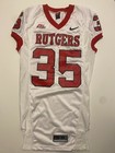 Nike Rutgers Game Worn Issued Football Jersey Big East 2006 Medium  35