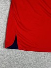 England National Team Shirt Mens Xl Red Blue Nike Dri-fit Soccer Football Euro