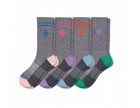 4 Pairs Bombas Women s Solid Honeycomb Calf Socks Size M 4 Colors -original Tag