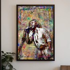 Warren Zevon 8x12in Poster Warren Zevon Art Free Shipping Us