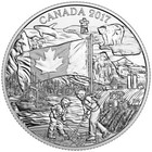 2017 Canada  3 Fine Silver Coin - The Spirit Of Canada