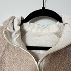 Outdoor Voices Hooded Wool Blend Patchwork Pullover Quarter Zip Women s Medium 