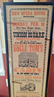 Huge 42  X 15   Antique Uncle Tom s Cabin Broadside Florida Slave Troupe 1800s