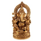 Ganesha Statue Brass Ganpati Ganesh Hindu God Idol Vastu Diwali Pooja 15 Inch