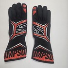 Simpson Racing Magnata Gloves Medium Red Black Sfi 3 3 5 Fia Standard 8856-2018