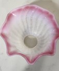 Antique Victorian Era Cranberry Opalescent Shade 