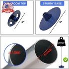 Gooso 2 Pack Boat Cover Support Poles Height Adjustable Support System For V-hul