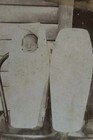Antique Post Mortem Infant Casket Photo 5563 Oddleys Strange   Bizarre