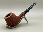 Northern Briars Rox Cut Premier Estate Pipe Made In England Rusticated Apple