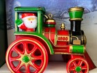 Vintage 1980 Hallmark  santa s Express  Christmas Ornament Locomotive Keepsake