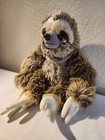 Sloth Plush 16    Three Toed Brown Stuffed Animal Lifelike Realistic Soft