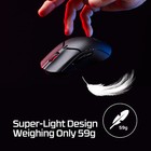 Hyperx - Pulsefire Haste 2 Mini Lightweight Wireless Optical Gaming Mouse - W   