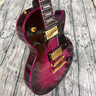 Custom High Quality Purple Tiger Custom Electric Guitar Fast Shipping