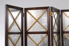 72177  Theodore Alexander Regency Style Mirrored Room Screen