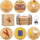 Friends Merchandise Coasters For Drink  Tv Show Merch Gifts For Fans  