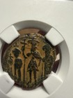 Byzantine Empire Heraclius Iv Her  Constantine Vi 610-641 Ad Ae Follis Ngc