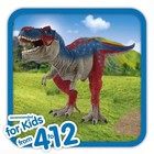 T-rex Blue Prehistoric Big Dinosaurs Realistic Figurine Schleich 72155