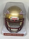 Deion Sanders Autographed Signed Gold Florida State Seminoles Mini Helmet   Coa