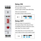 Grt8-ec 10a Dual Function Timer Relay On Delay Or Off Delay Relay Ac220v dc24v