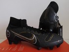 Nike Mercurial Superfly 8 Pro Fg Black-metallic Gold Sz 12  dj2848-007 