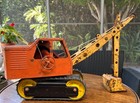 T-17 Vintage 60   s Pressed Steel Nylint Big Dig Power Digger Vehicle    