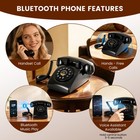 Ruansihang Retro Bluetooth Desk Telephone Speakerphone Rechargeable