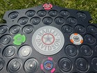 Magnetic Harley Poker Chip Display - Handmade In The Usa