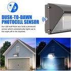 Commercial 150watt Led Wall Pack Light Outdoor Security Lighting Fixture 5000k