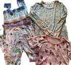 Lot Of  5  Pieces Little Sleepies Bamboo Pajamas Tops   Bottoms Mismatched 9 10