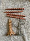 Vintage Frontier Fort Apache Play Set Parts - Some Damaged- Read
