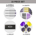  Darts Luke Littler Set     22g Steel Tip Brass Darts Or 85-piece Front Loaded