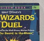 Vintage Walt Disney The Wizards Duel Little Golden Book 1963 Collectors Granny