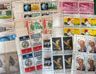 Sixty Eight  68  Different Mint Us 6 Cent Stamp Plate Blocks - Mnh With Orig Gum