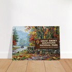 Great Smoky Mountains National Park Sign Art Print - Painting - Landscape